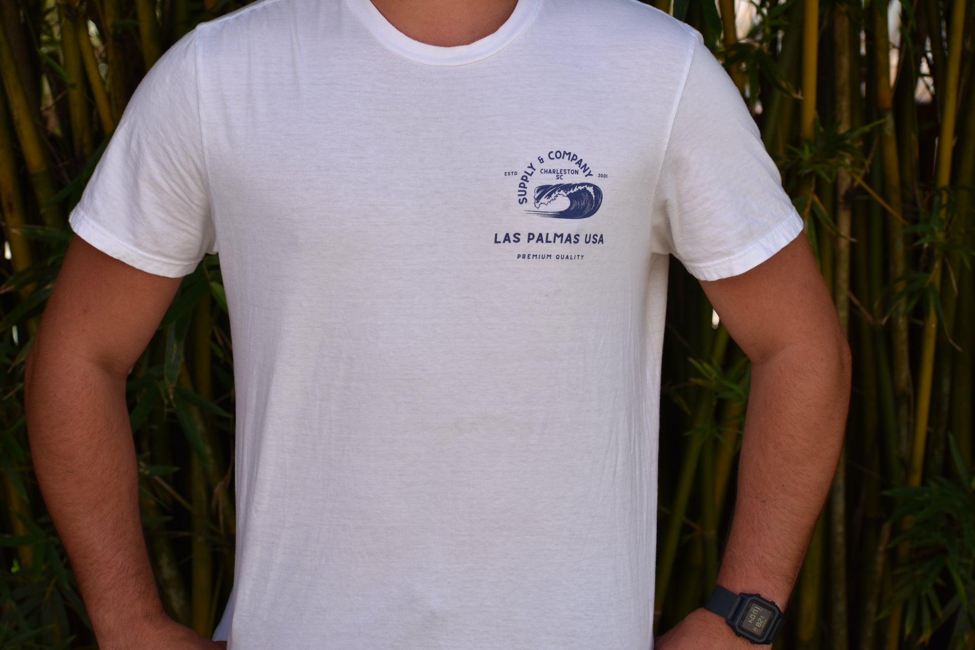 Model is Size Large. For a looser fit size up.